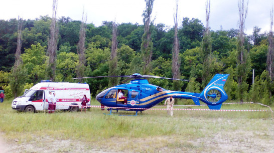 У 2 районных больниц в Воронежской области появятся вертолетные площадки