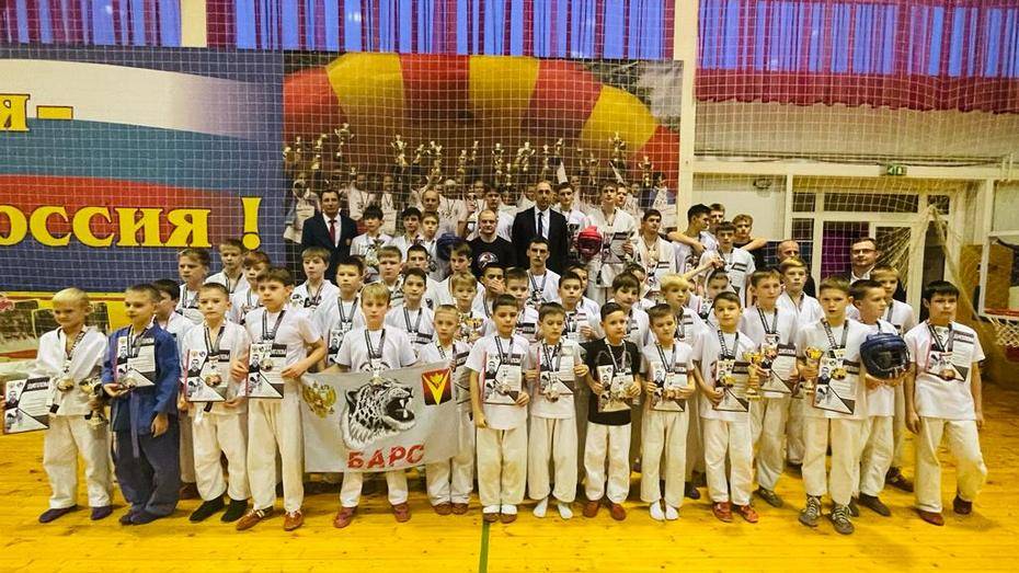 Борисоглебские рукопашники завоевали 14 золотых медалей на открытом домашнем турнире