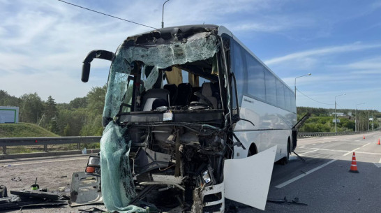 Два уголовных дела возбудили после массового ДТП с 15 пострадавшими под Воронежем