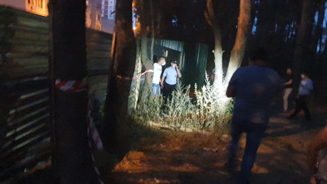 Воронежцы разломали забор в Северном лесу, где ранили мужчину (ВИДЕО)