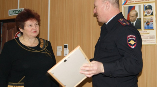 Полицейские оценили работу поворинской районной газеты