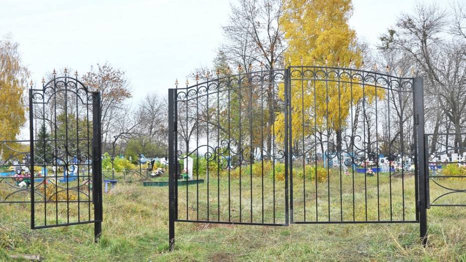 В бутурлиновском селе Колодеевка активисты огородили старинное кладбище