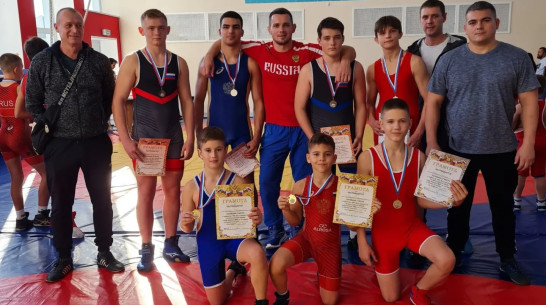 Россошанцы взяли 7 медалей на региональном турнире по греко-римской борьбе