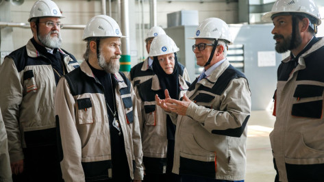 Митрополит Воронежский и Лискинский Леонтий впервые посетил НВ АЭС