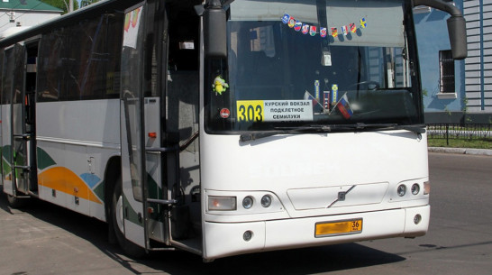 Семилукский перевозчик добавил 2 рейса из-за строительства развязки в Воронеже