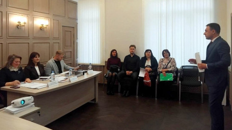 Управление финансово-бюджетными отношениями Воронежской области защитило статус учреждения-образца местного уровня