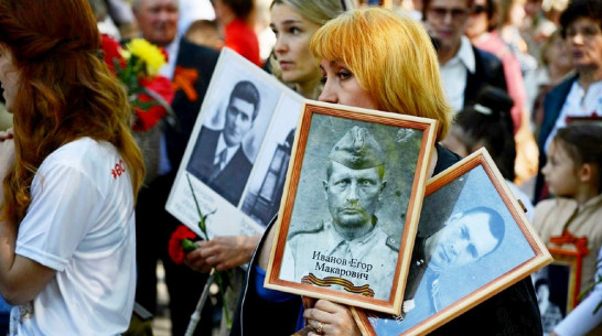 Лица Победы: чьи фотографии составили воронежский «Бессмертный полк»