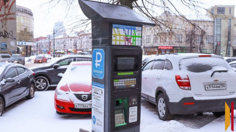 Парковки в Воронеже станут бесплатными в новогодние праздники