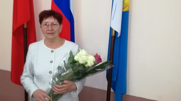 Почетный житель Острогожского района получила знак «Благодарность от земли Воронежской»