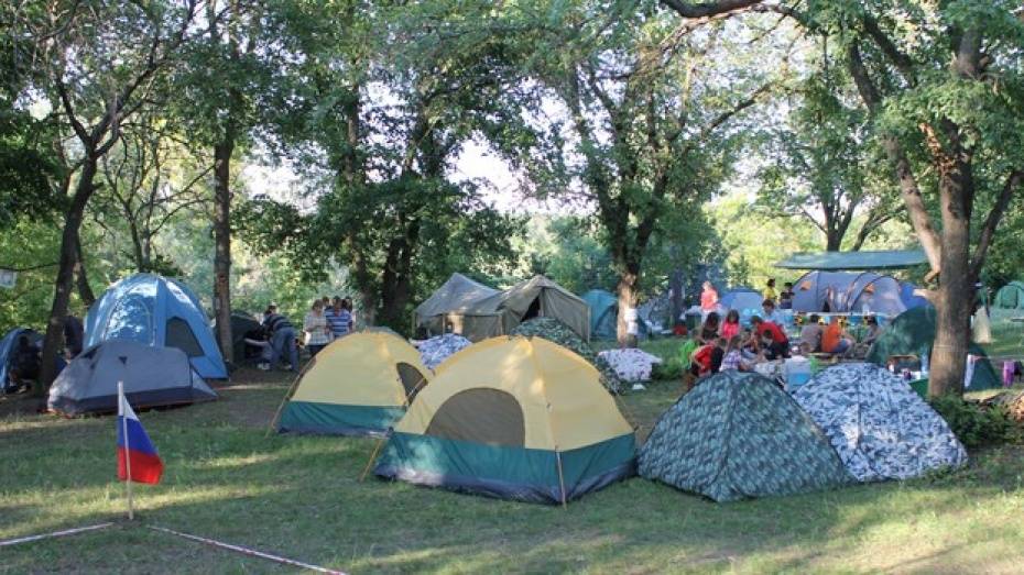 В Воронежской области организуют палаточный детский лагерь за счет облбюджета