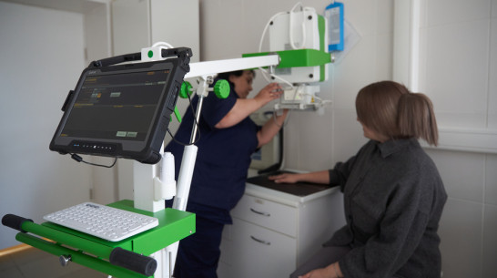 В Острогожскую райбольницу поступил новый передвижной рентген-аппарат