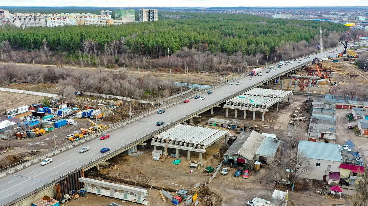 Развязка на остужева в воронеже проект фото