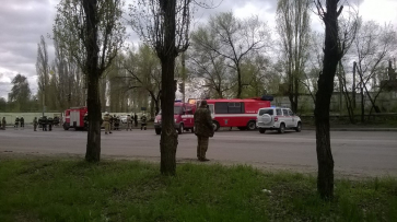 В Воронеже спасатели потушили цистерну со сжиженным газом на заправке 