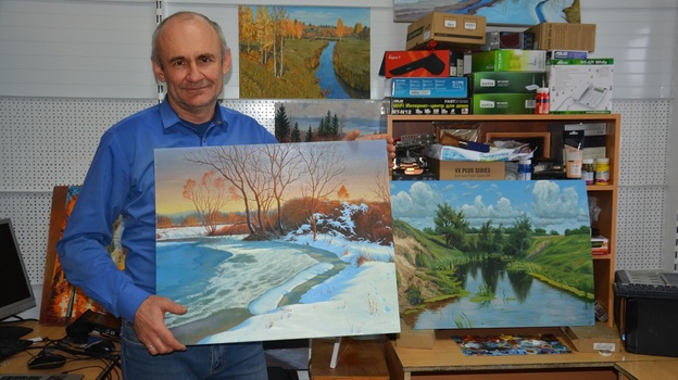 Выставка картин местного художника Игоря Гусынина откроется в Поворино
