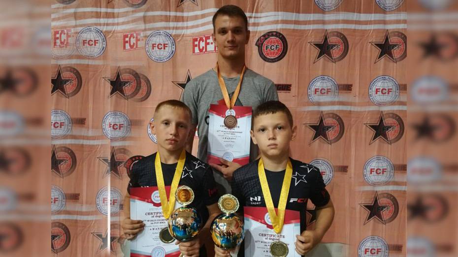 Лискинские рукопашники завоевали 2 «золота» на чемпионате мира по полноконтактному бою