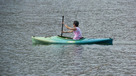 В Воронеже прошли областные соревнования по гребле среди детей и подростков