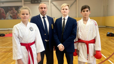 Борисоглебские каратисты взяли 3 медали на первенстве области