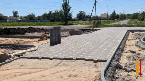 В Лискинском районе благоустроят центр села Ковалево