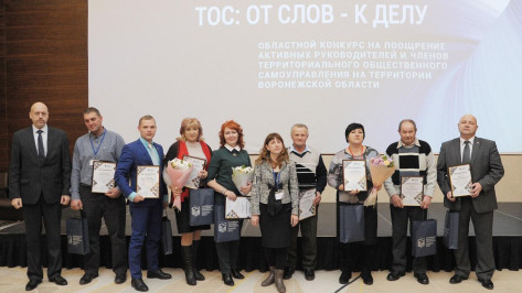 В Воронежской области заявки на конкурс ТОС начнут принимать 15 ноября
