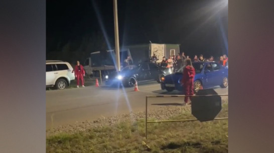 Под Воронежем полицейские пресекли незаконные уличные гонки