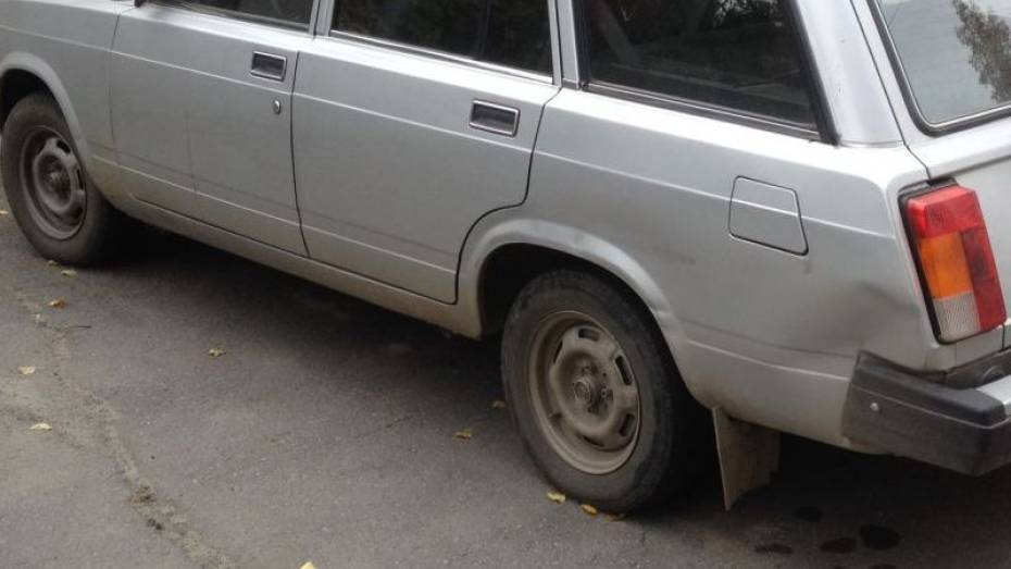 В Воронеже у машины при угоне закончился бензин