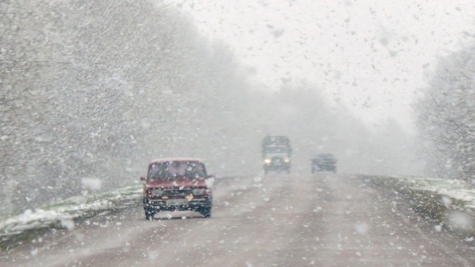 ГИБДД предупредила водителей об ухудшении погоды в Воронежской области