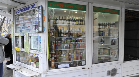 Пиво в воронежских киосках по-прежнему продается 