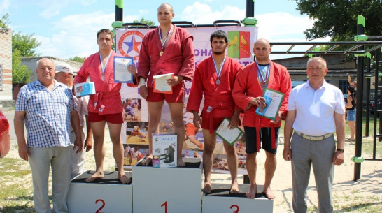 Поворинский самбист стал бронзовым призером чемпионата области