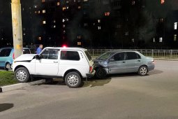 Восьмилетняя девочка пострадала в ДТП с «Нивой» и Mitsubishi Lancer в Воронеже