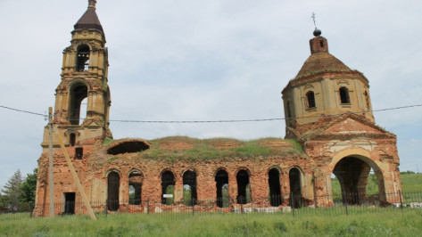 Консервацию церкви Иоанна Богослова завершили в Воронежской области
