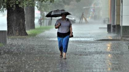 Похолодание до +12 градусов и дожди с грозами ожидаются в Воронеже на этой неделе