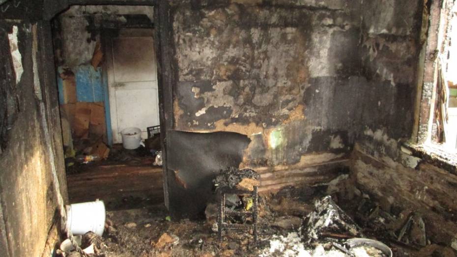 В Эртильском районе сельчане спасли 62-летнего пенсионера из горящего дома
