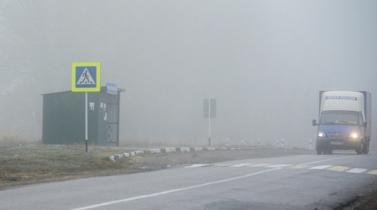 Воронежскую область накроет туман