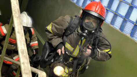 Пожар в доме на Плехановской в центре Воронежа тушили 16 спасателей