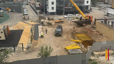 Жильцы воронежского ЖК «Финист» обеспокоены демонтажем пожарного водоема и насосной станции