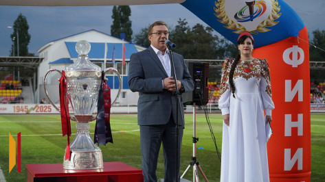 В Борисоглебске прошла торжественная презентация футбольного кубка России