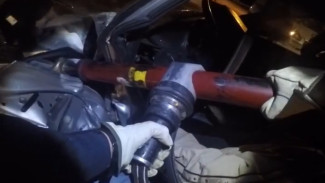 Последствия смертельной аварии на улице Минская в Воронеже попали на видео