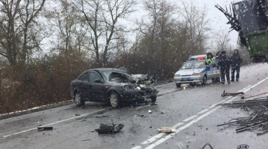 Супруга погибшего на трассе воронежца попросила откликнуться свидетелей ДТП