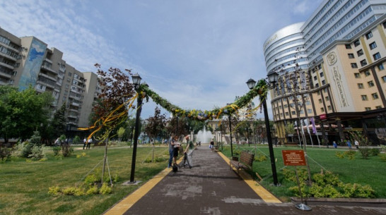 Сквер в центре Воронежа получил историческое название «Романовский»