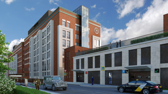 Воронежские архитекторы показали проект корпуса онкоцентра с цветником на крыше