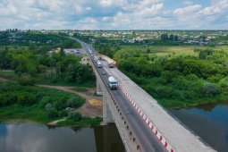 Капремонт моста через Дон в Семилукском районе завершат в апреле 2022-го