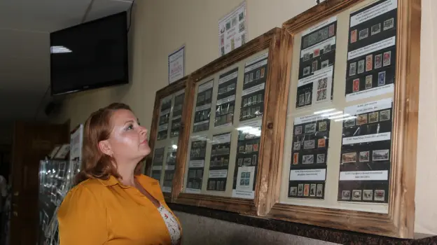В Боброве ко Дню памяти и скорби открылась выставка марок, посвященных ВОВ