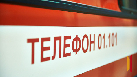 В пожаре на улице Минской в Воронеже пострадали женщина и 2-летний мальчик