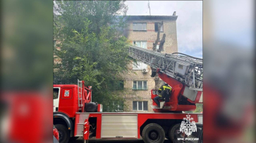 Человек погиб на пожаре в общежитии на улице Костромской в Воронеже