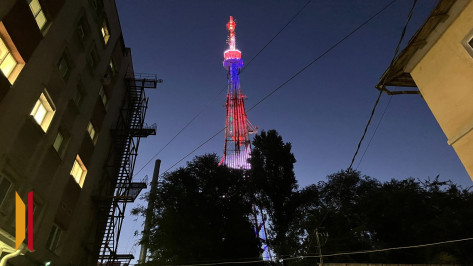 В День народного единства воронежская телебашня окрасится в российский триколор