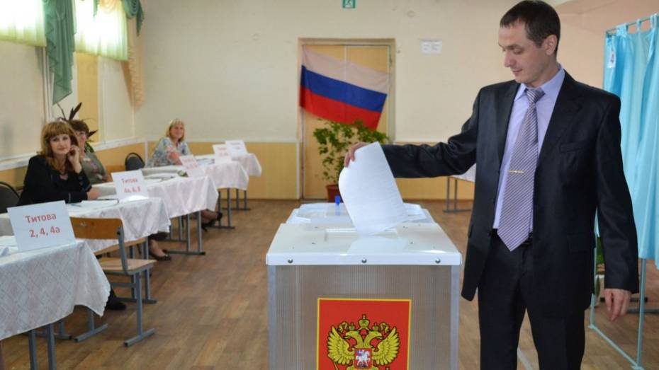 В Лискинском районе проголосовали около трети избирателей