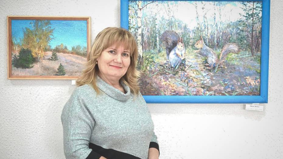 Лискинцев пригласили на виртуальную выставку кантемировской художницы Елены Косовой