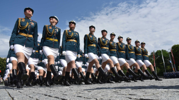 В генеральной репетиции парада Победы в Воронеже задействовали 2,3 тыс человек