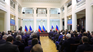 Владимир Нетесов представил Воронежскую область на встрече президента с законодателями