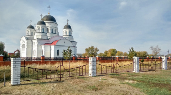 В лискинском селе Масловка сделали ограждение для будущего парка имени адмирала Ушакова